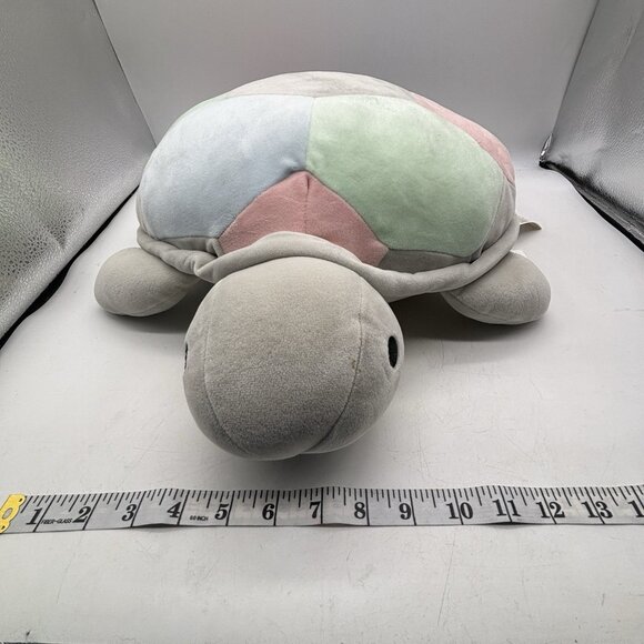 Miniso Plush Turtle Stuffed Animal Pastel Blue Pink Gray Baby Toy Cute W/Tag - Picture 10 of 12